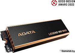 Накопитель SSD A-Data PCI-E 4.0 x4 1Tb ALEG-960M-1TCS Legend 960 Max M.2 2280