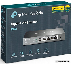 Роутер TP-Link SafeStream ER605 10/100/1000BASE-TX черный