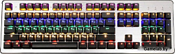 Клавиатура Оклик 970G Dark Knight механическая черный/серебристый USB for gamer LED