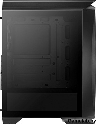 Корпус Aerocool Aero One Eclipse-G-BK-v1 черный без БП ATX 4x120mm 2xUSB3.0 audio