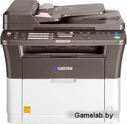 МФУ лазерный Kyocera FS-1125MFP (1102M73RU0/1102M73RUV) A4 Duplex белый/черный
