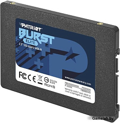 Накопитель SSD Patriot SATA III 120Gb PBE120GS25SSDR Burst Elite 2.5"
