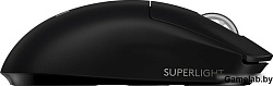 Logitech Мышь игровая Logitech PRO X Superlight Black (910-005884) черная, беспроводная Lightspeed, 