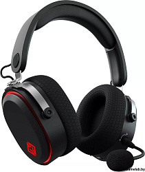 Наушники с микрофоном GMNG GG-HS405W черный/черный мониторные BT/Radio/3.5mm оголовье (1899873)