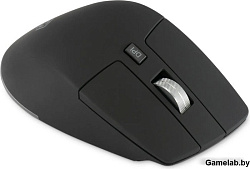 Мышь Оклик 503MW черный оптическая (2400dpi) silent беспроводная BT/Radio USB для ноутбука (6but)