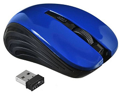 Oklick 545MW черный/синий