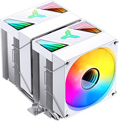 Кулер JONSBO CR-1400 DV2 White LGA1700/1200/115X/AM5/AM4 (12шт/кор, TDP 220W, PWM, 92mm ARGB Fan*2, 