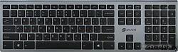 Клавиатура Oklick 890S серый USB беспроводная slim
