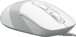 Мышь A4Tech Fstyler FM10S белый/серый оптическая (1600dpi) silent USB (3but)