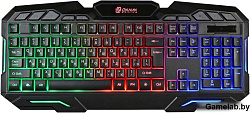 Клавиатура Oklick 700G Dynasty черный USB Multimedia Gamer LED