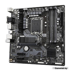Материнская плата Gigabyte B760M DS3H DDR4 Soc-1700 Intel B760 4xDDR4 mATX AC`97 8ch(7.1) 2.5Gg RAID