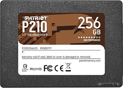 Жесткий диск SSD 2.5" SATA-III Patriot 256Gb P210 (P210S256G25)