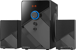 Минисистема Supra SMB-290 черный 60Вт/FM/USB/BT/SD