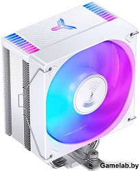 Кулер JONSBO CR-1000 EVO Color White LGA1700/1200/115X/AM5/AM4 (24шт/кор, TDP 220W, PWM, 120mm Dynam