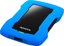 Жесткий диск A-Data USB 3.0 1Tb AHD330-1TU31-CBL HD330 DashDrive Durable 2.5" синий