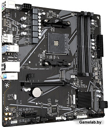 Материнская плата Gigabyte A520M DS3H V2 Soc-AM4 AMD A520 4xDDR4 mATX AC`97 8ch(7.1) GbLAN RAID+HDMI