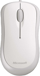 Мышь Microsoft Basic Mouse, USB, White (P58-00060)