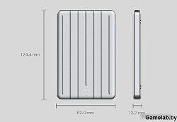Жесткий диск Silicon Power USB 3.2 1TB SP010TBPHDA75S3S A75 Armor 2.5" серебристый