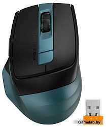 Мышь A4Tech Fstyler FB35C зеленый/черный оптическая (2000dpi) беспроводная BT/Radio USB (6but)