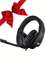 Наушники с микрофоном Thermaltake Shock XT 7.1 черный (GHT-SHX-DIECBK-36)