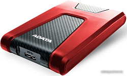 Жесткий диск USB3.1 1TB EXT. 2.5" RED AHD650-1TU31-CRD ADATA