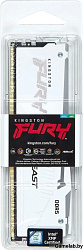 Память DDR5 32GB 6000MHz Kingston KF560C36BWEA-32 Fury Beast White Expo RGB RTL Gaming PC5-48000 CL3