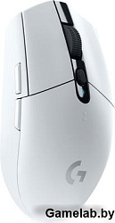 Logitech Мышь Logitech Мышь игровая Logitech G304 Lightspeed White белая, 200-12000dpi, беспроводная