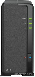СХД настольное исполнение 1BAY NO HDD DS124 SYNOLOGY