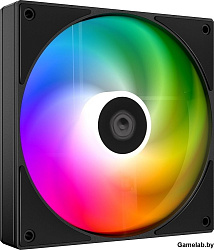 Вентилятор для корпуса ID-COOLING AS-120-ARGB-K (120mm, 2000rpm, 58.0 CFM, 27.2 дБ, PWM 4-pin, ARGB,