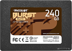 SSD жесткий диск SATA2.5" 240GB BURST PBE240GS25SSDR PATRIOT