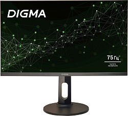 Монитор Digma 27" Progress 27P505Q черный IPS LED 5ms 16:9 HDMI M/M матовая HAS 350cd 178гр/178гр 25