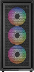 Корпус Powercase Mistral AY4B ARGB, Tempered Glass, 4x 120mm ARGB Fans, чёрный, ATX  (CMAYB-A4)