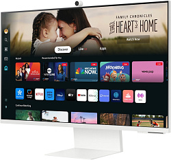 Samsung 32" Smart monitor M8 S32DM801UI VA 16:9 3840x2160x60Hz 4ms 400cd 3000:1 178/178 1млрд HDMI U