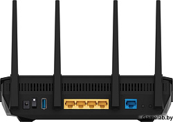 Роутер беспроводной Asus RT-AX5400 AX5400 10/100/1000 компл.:устройство/крепления/адаптер черный (уп