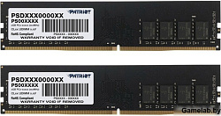 DDR 4 DIMM 32Gb (16Gbx2) PC25600, 3200Mhz, PATRIOT Signature (PSD432G3200K) (retail)