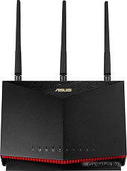 ASUS 4G-AC86U// роутер 802.11 a/b/g/n/ac со встроенным LTE модемом, до 800 + 1733Мбит/c, 2,4 + 5 гГц