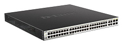 D-Link PROJ Smart L2 Switch 481000Base-T PoE, 4Combo 1000Base-T/SFP, PoE Budget 370W, Compact CLI