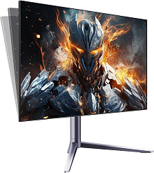 KTC Монитор 27" KTC G27P6 Black-Silver (OLED, 2560x1440, HDMI+HDMI+DP+Type C 65W, 0.03 ms, 178°/178°