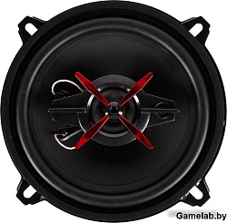 Колонки автомобильные Kicx ST 132 80Вт 89дБ 4Ом 13см (5дюйм) (ком.:2кол.) коаксиальные трехполосные