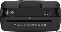 Шредер Cactus CS-SH-A3 (секр.P-4) перекрестный 6лист. 13лтр. скобы пл.карты