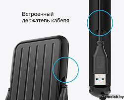 Жесткий диск Silicon Power USB 3.0 2Tb SP020TBPHD66SS3K Armor A66 2.5" черный