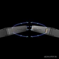 Вентилятор Thermaltake Toughfan EX12 Pro 120x120x25mm черный 4-pin 22.6-29.8dB Ret