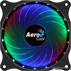 Вентилятор Aerocool Cosmo, Fixed RGB LED, 120x120x25мм, MOLEX 4-PIN