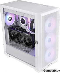 S250 TG ARGB Snow/White/Win/SPCC/Tempered Glass*1/CT120 ARGB White Fan*4/Brown Box