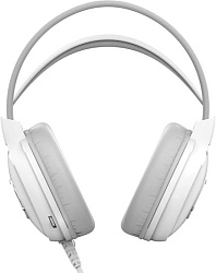 Наушники с микрофоном A4Tech Fstyler FH300U белый 2м мониторные USB оголовье (FH300U WHITE)