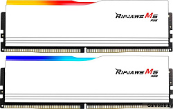 Модуль памяти DDR5 G.SKILL RIPJAWS M5 RGB 32GB (2x16GB) 5200MHz CL40 (40-40-40-83) 1.1V / F5-5200J40