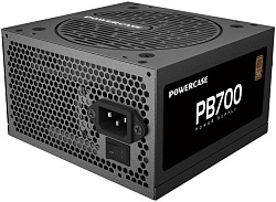 Блок питания Powercase PB700 (80 Plus Bronze, ATX 2.31, 700W, APFC, DC-DC, 120mm Fan) / PS-700B-DC