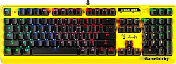 Клавиатура A4Tech Bloody B810RC Punk механическая желтый/черный USB for gamer LED