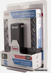 Блок питания Buro BUM-0036S40 автоматический 40W 9.5V-20V 8-connectors от бытовой электросети LED ин