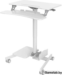Стол для ноутбука Cactus VM-FDS108 столешница МДФ белый 71x39.2x110см (CS-FDS108WWT)